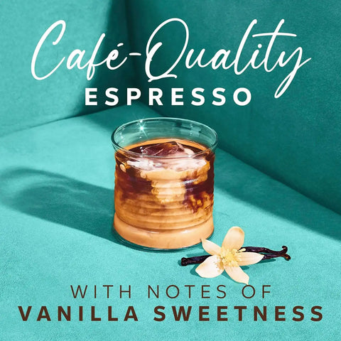 NESCAFÉ Espresso Concentrate Sweet Vanilla, Flavored Coffee Concentrate, Instant Espresso, 16 Shots
