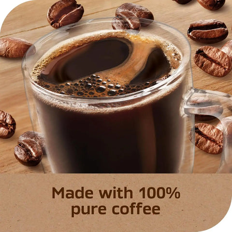 NESCAFÉ Taster's Choice Instant Coffee, Dark Roast Coffee, French Roast, 2 Jars (7 Oz Each) | Dark roast French Roast instant coffee; 2 jars, 7 oz each